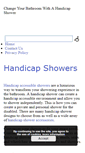 Mobile Screenshot of handicapshower.info